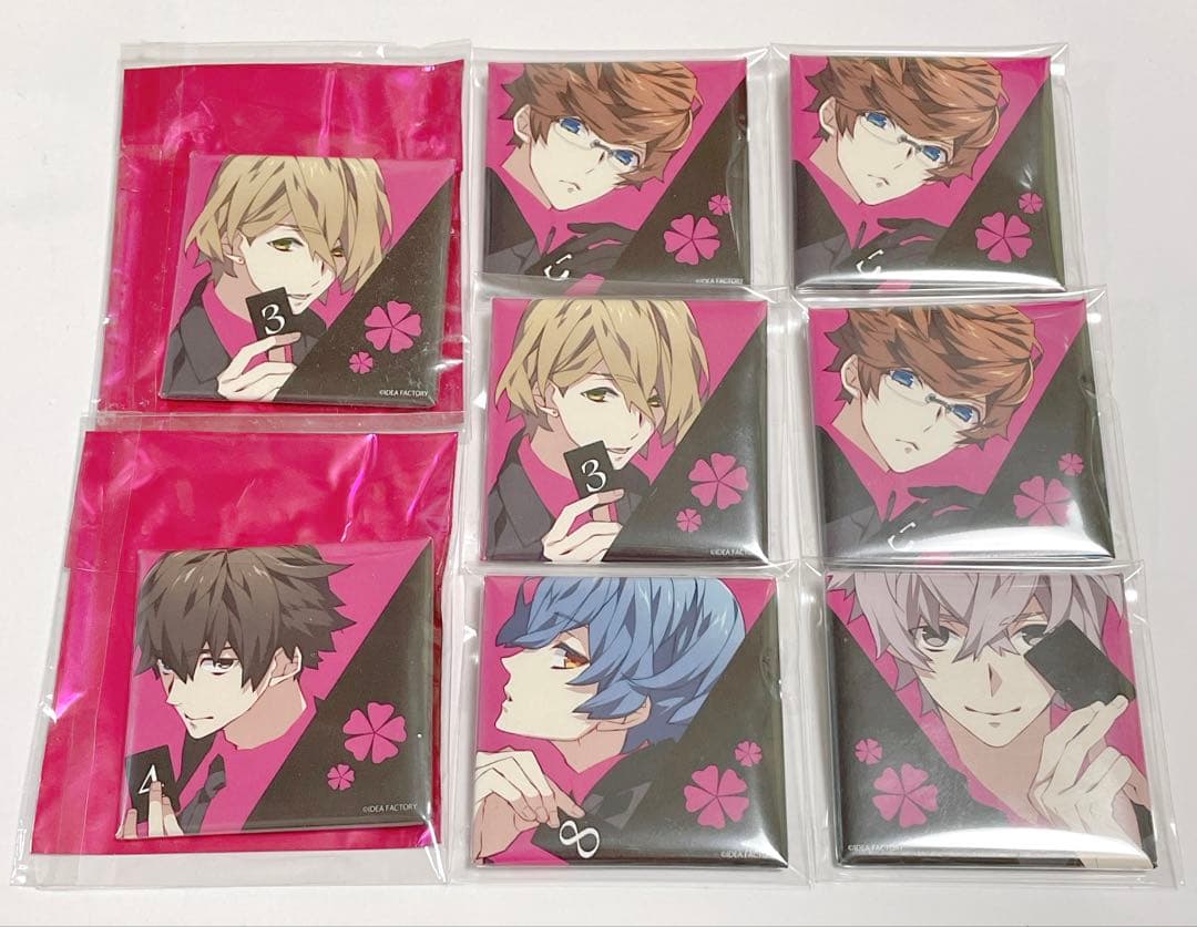 メイ マモル ケイト タクミ キョウヤ シャレマニ 缶バッジ オトメイト