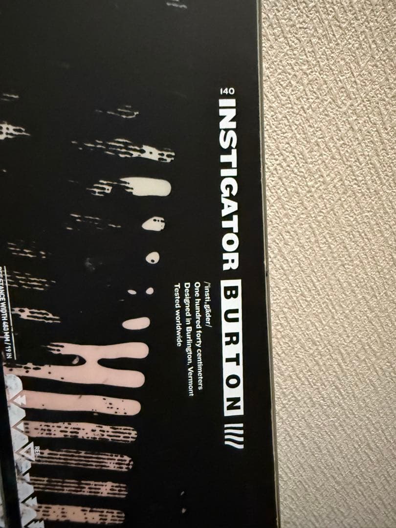 BURTON スノーボード 140 ケース付き
