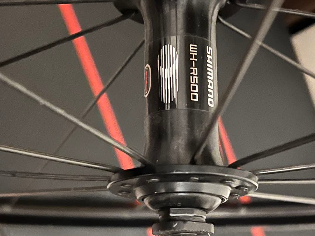 Shimano WH-R500 完組ホイール 700C タイヤ2本付き