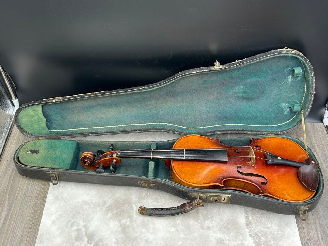 ３８　ヴィンテージ　ヴァイオリン　バイオリン　ケース付き