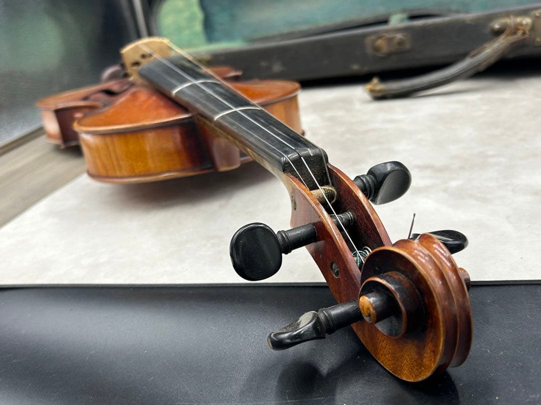 ３８　ヴィンテージ　ヴァイオリン　バイオリン　ケース付き