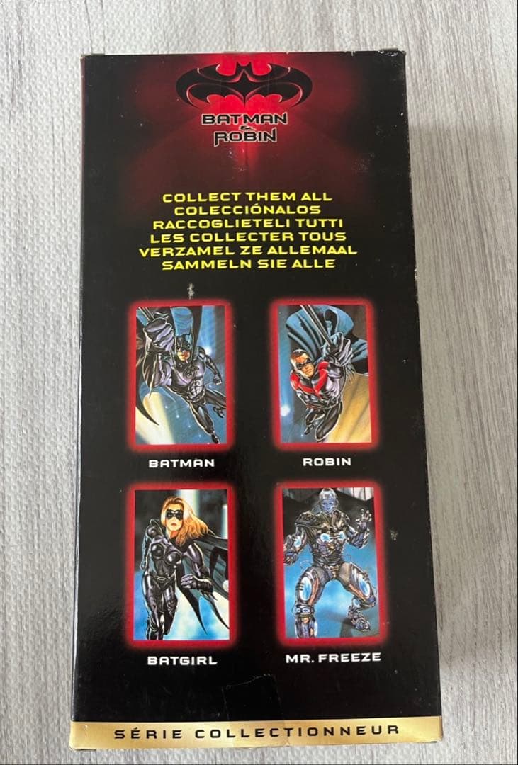 バットマン＆ロビンMr. Freeze　3点セット　25年以上前の商品です！