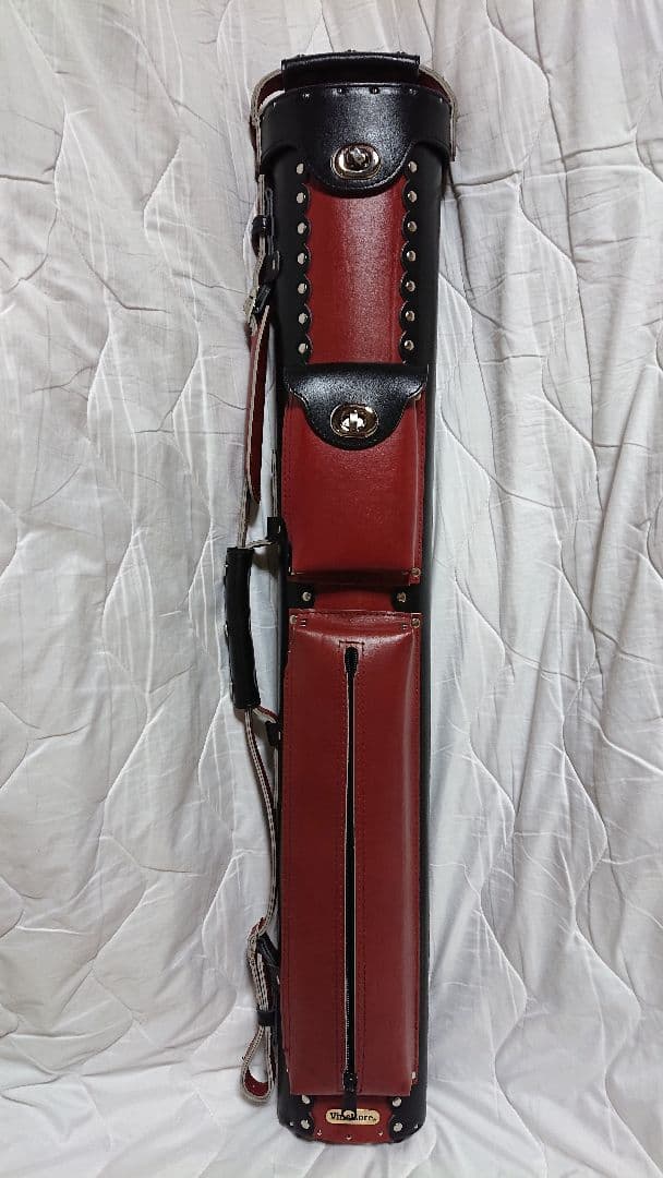 Vincitore ビリヤード キューケース 本革 (牛革製) 3B5S