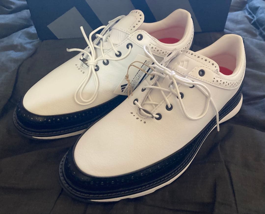 新品アディダスadidasゴルフシューズ MC80 スパイクレス 27.5cm