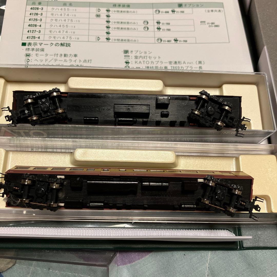 KATO 475系　485系　505