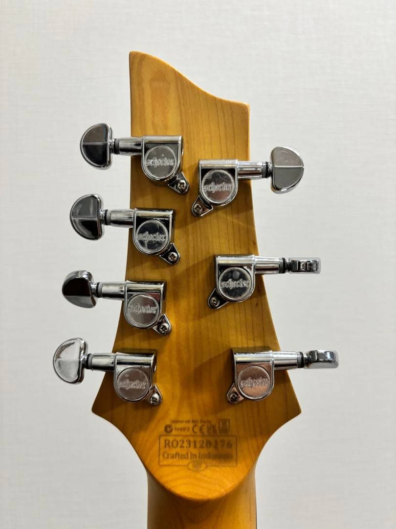 ★値下中★SCHECTER C-7 DELUXE SBK　7弦ギター