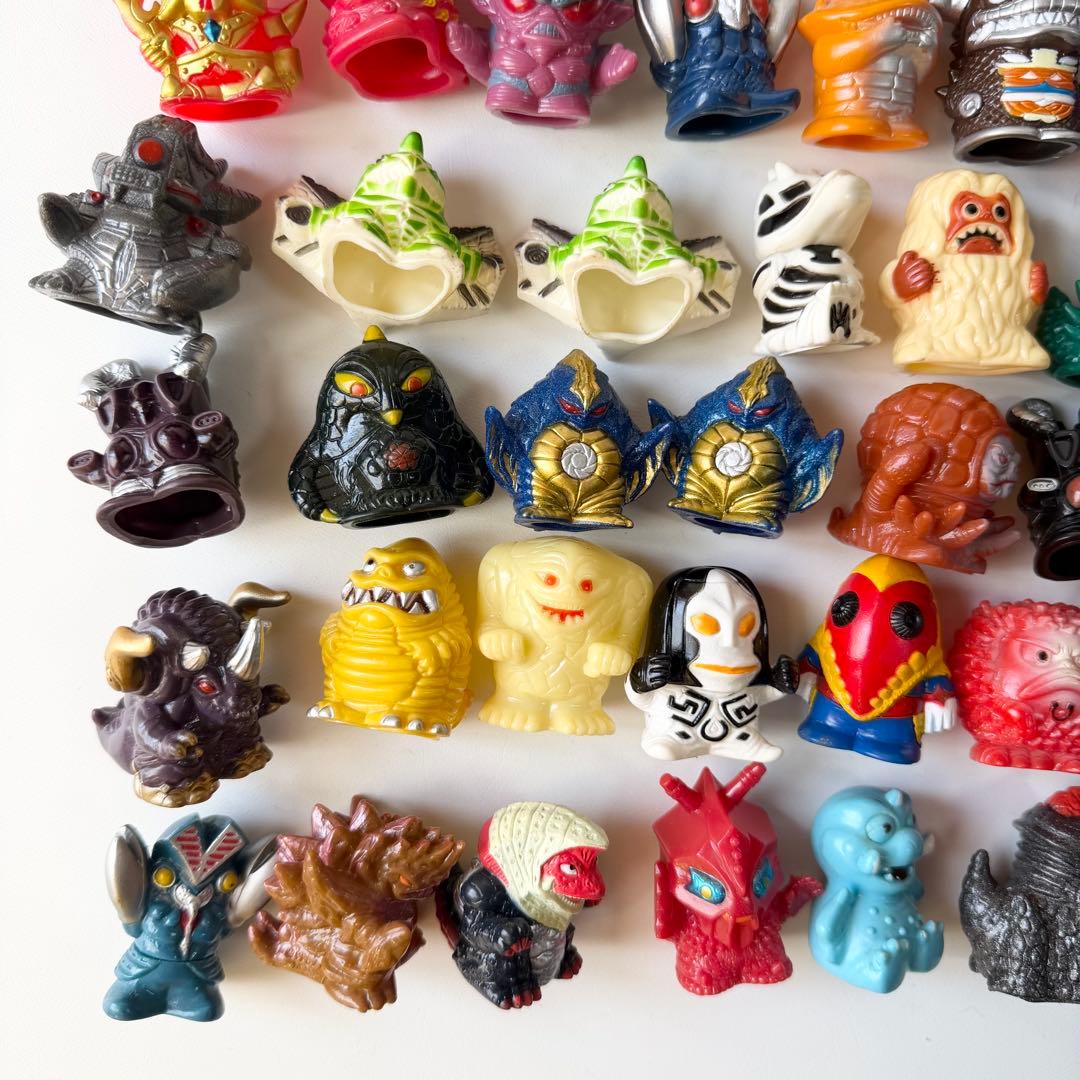 ウルトラマン　怪獣　指人形　まとめ売り　ソフビ　フィギュア　ウー　ジャミラ