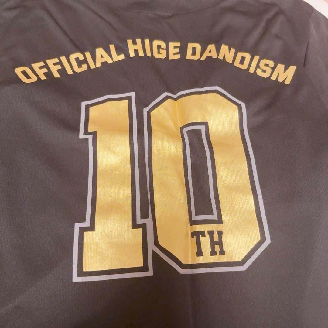 髭男 10周年 ベースボールシャツ