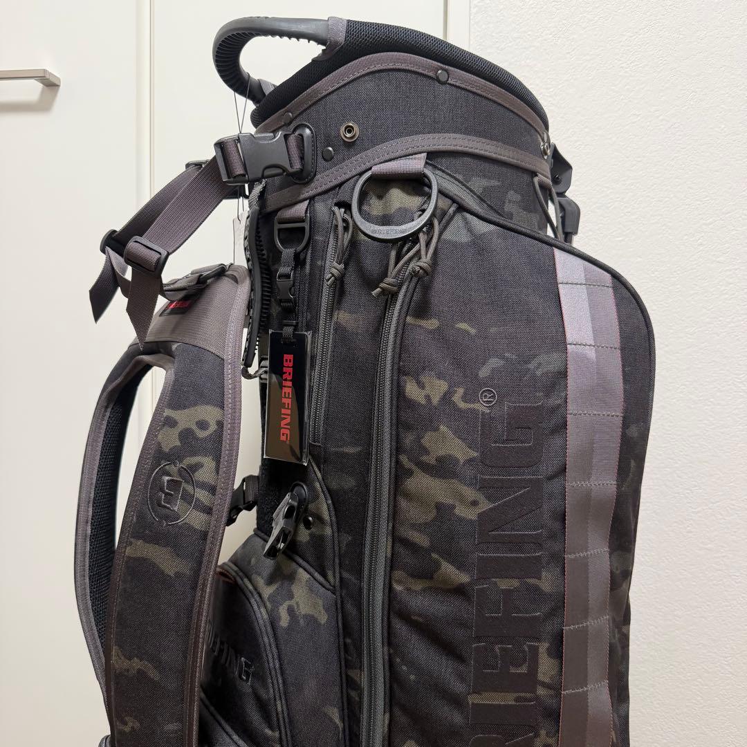 新品 BRIEFING ブリーフィング BRG231D08 迷彩柄 ゴルフバッグ