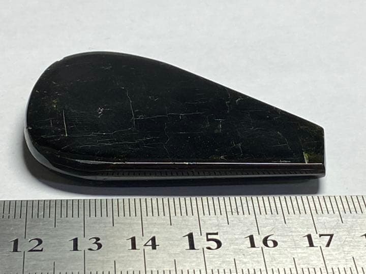 グリーントルマリン　スライス　177.6ct