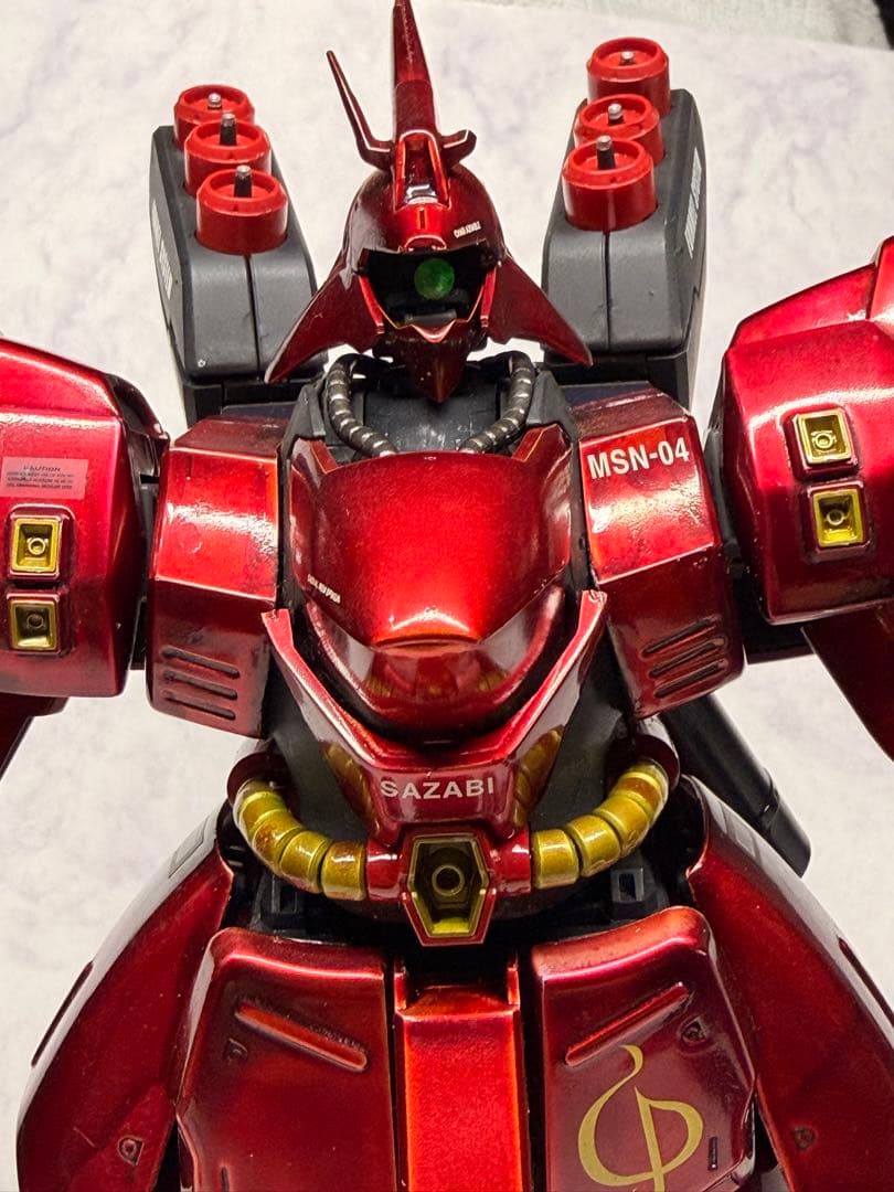 ガンプラMG/MSN-04 サザビー/完全塗装完成品