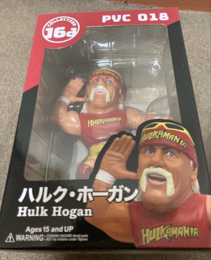 16dソフビコレクション ★超人ハルク・ホーガン WWE ジュウロクホウイhao
