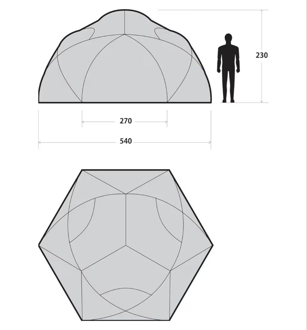 【サバティカル】サバルパインドーム 新品未開封品