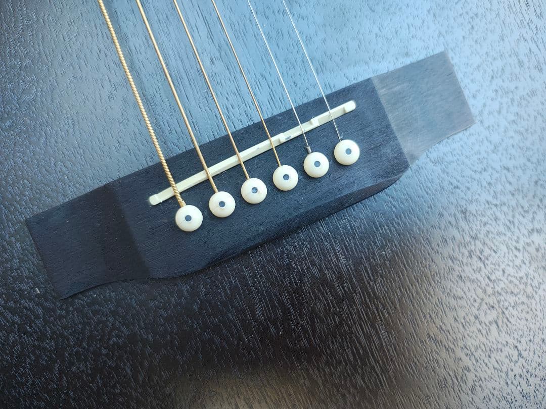 超美品 S.Yairi YF-04 BK マットブラック仕上げ／弦高2.2mm