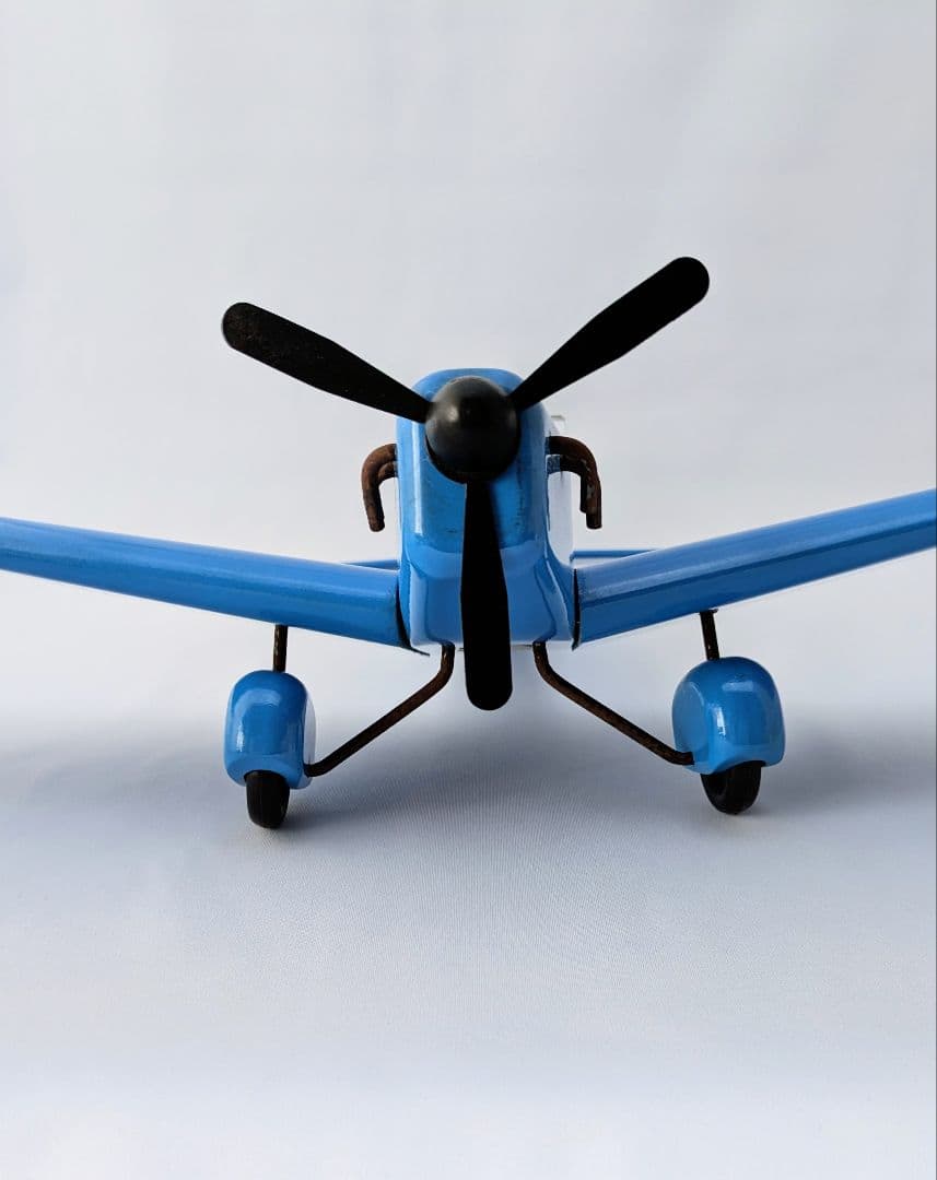 ミシェル・アロチェフ 【青い飛行機】 木製