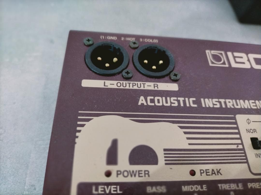 Boss AD-5 アダプター付き