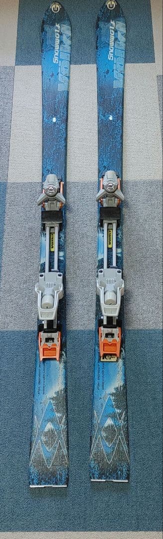 山スキー板　ツアービンディング