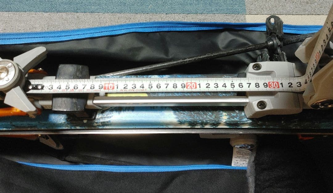 山スキー板　ツアービンディング