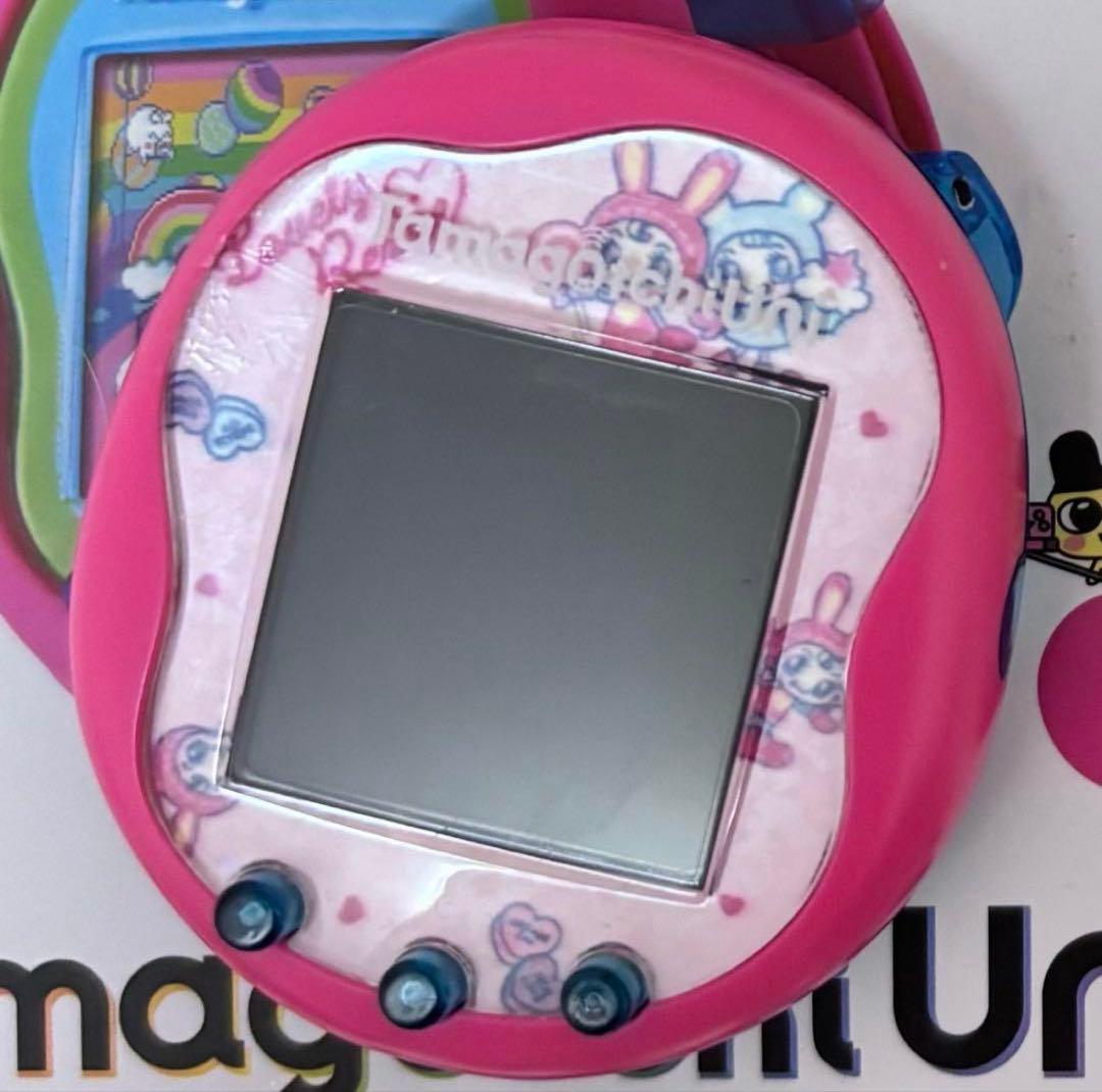 たまごっちUni ピンク　DLエリア4つ