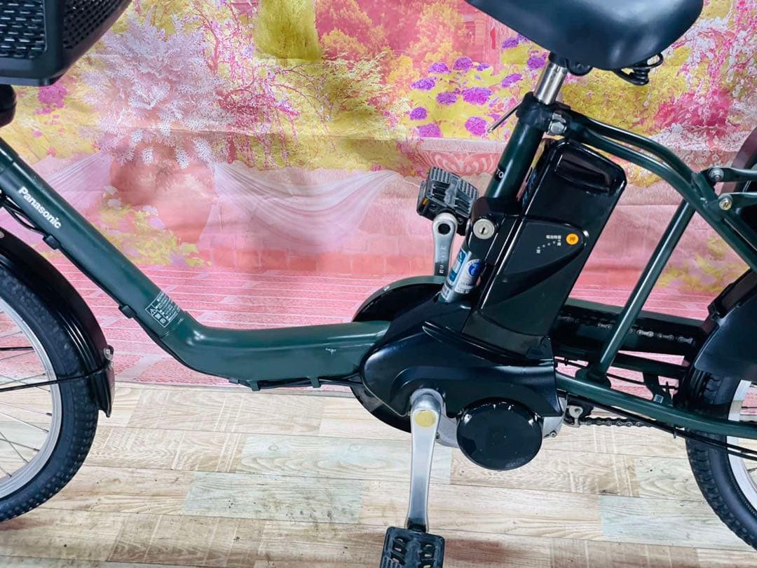 K2655 電動自転車パナソニック ギュット 子供乗せ 20インチ 送料無料