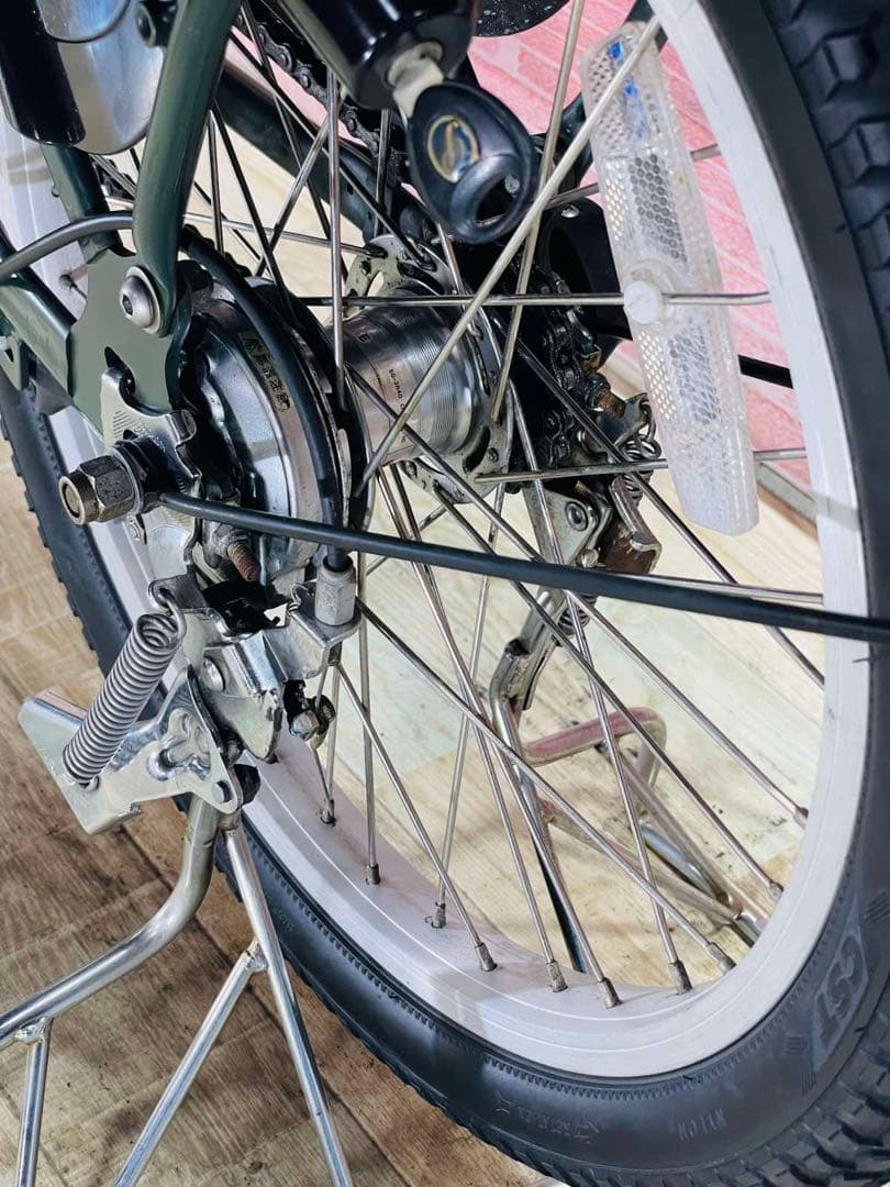 K2655 電動自転車パナソニック ギュット 子供乗せ 20インチ 送料無料