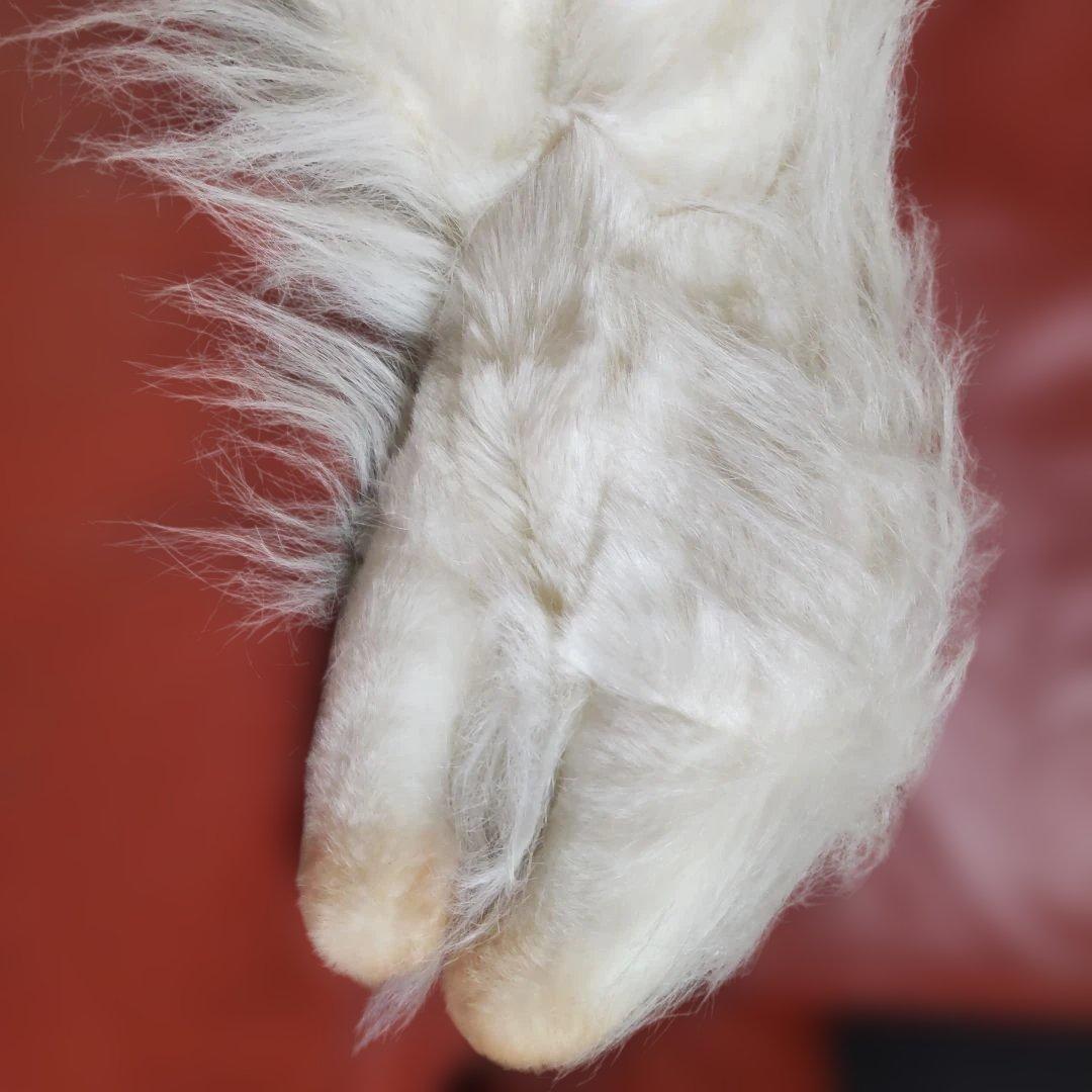 三英　ペルシャ猫　グレイスフル　長毛　日本製アクリル使用　70センチくらい　廃番