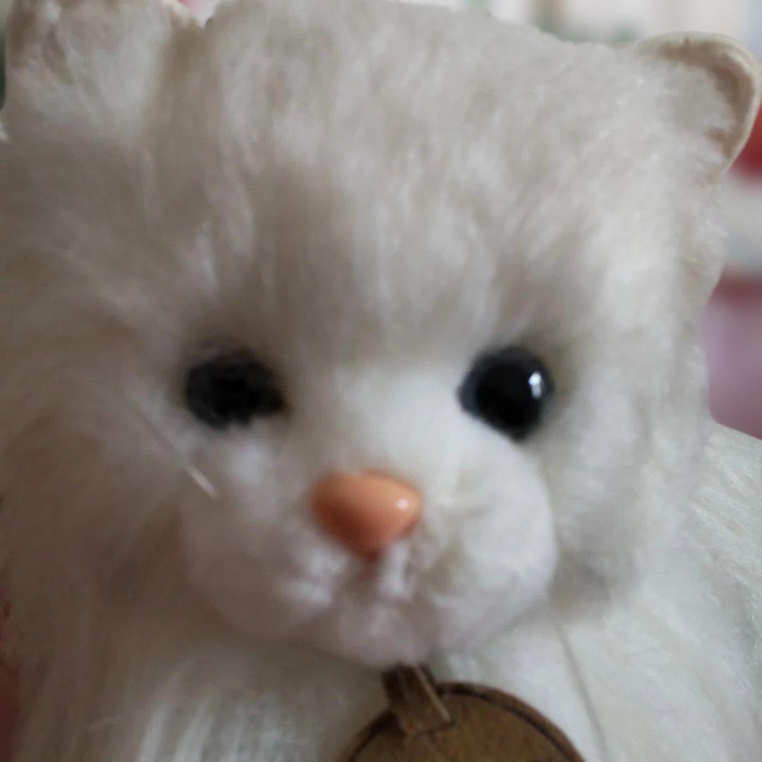 三英　ペルシャ猫　グレイスフル　長毛　日本製アクリル使用　70センチくらい　廃番