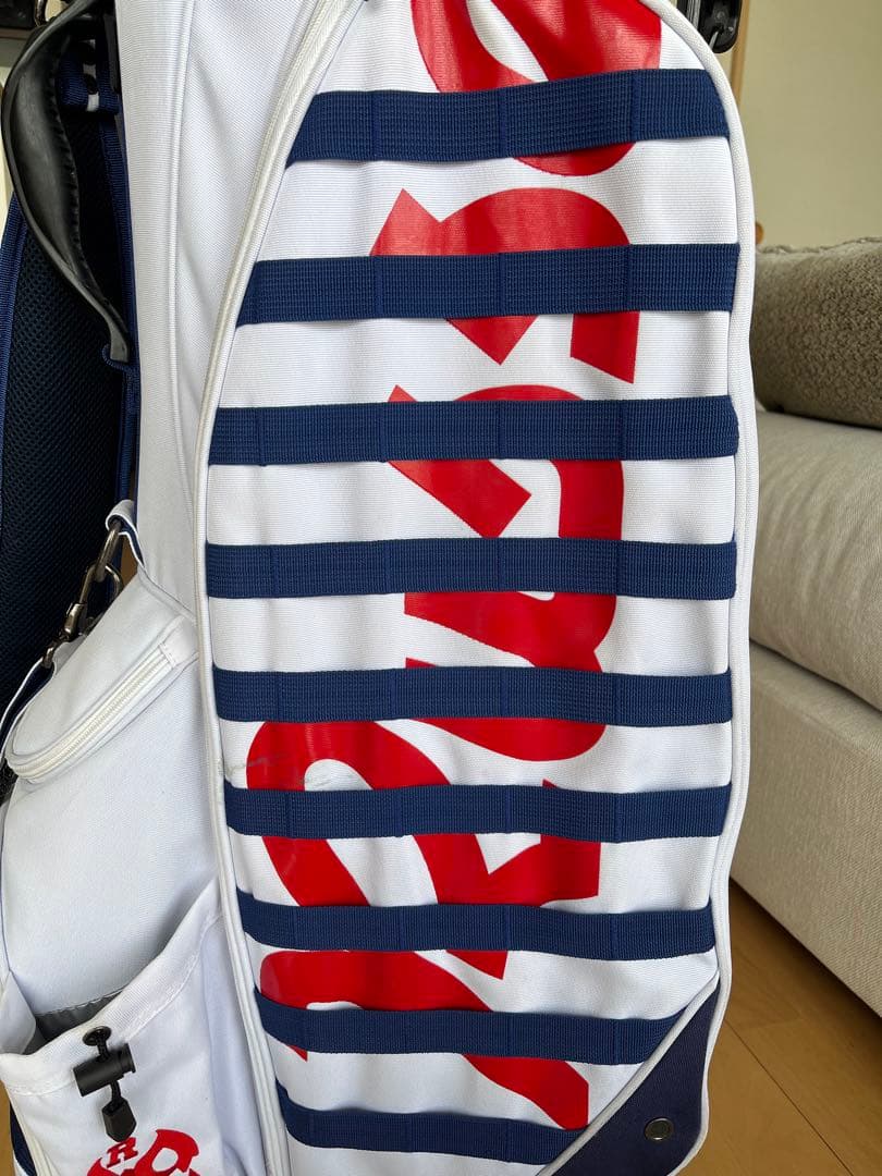 美品希少ラッセルノRusseluno スタンド型キャディバッグ　完売品　ルチャ