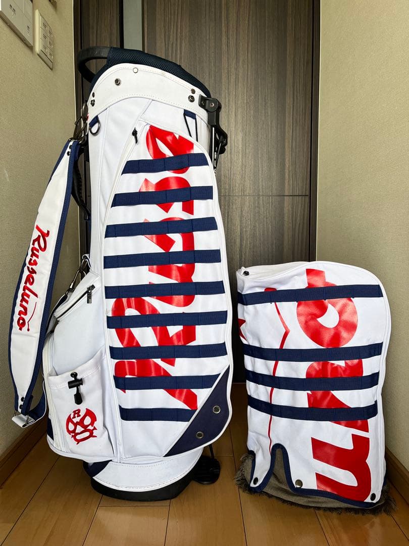 美品希少ラッセルノRusseluno スタンド型キャディバッグ　完売品　ルチャ