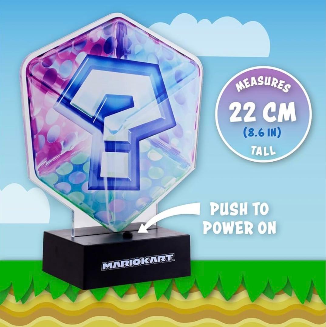 完売品 希少マリオカート ハテナブロックランプ 新品未開封