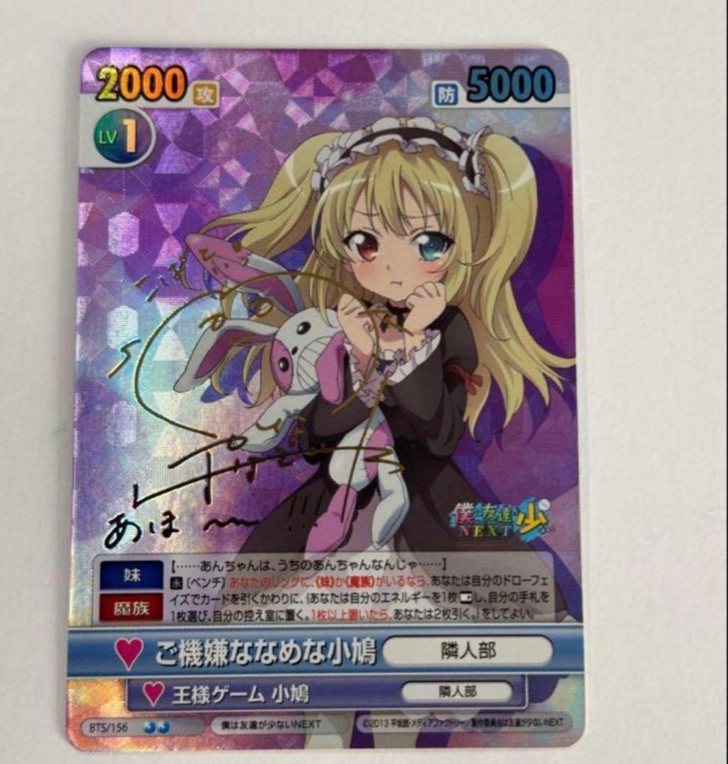 ヴィクトリースパーク　サイン　ご機嫌ななめな小鳩　VS SP