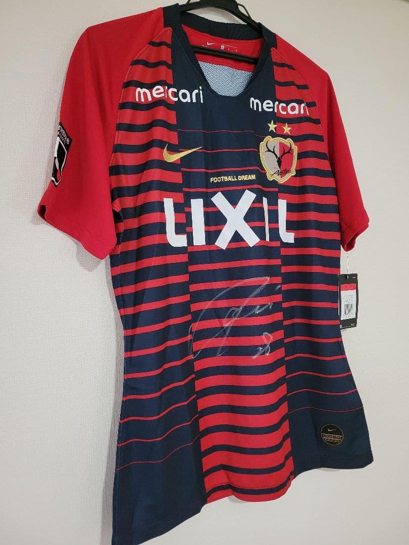 鹿島 アントラーズ 町田浩樹 サイン オーセンティック ユニフォーム Jリーグ