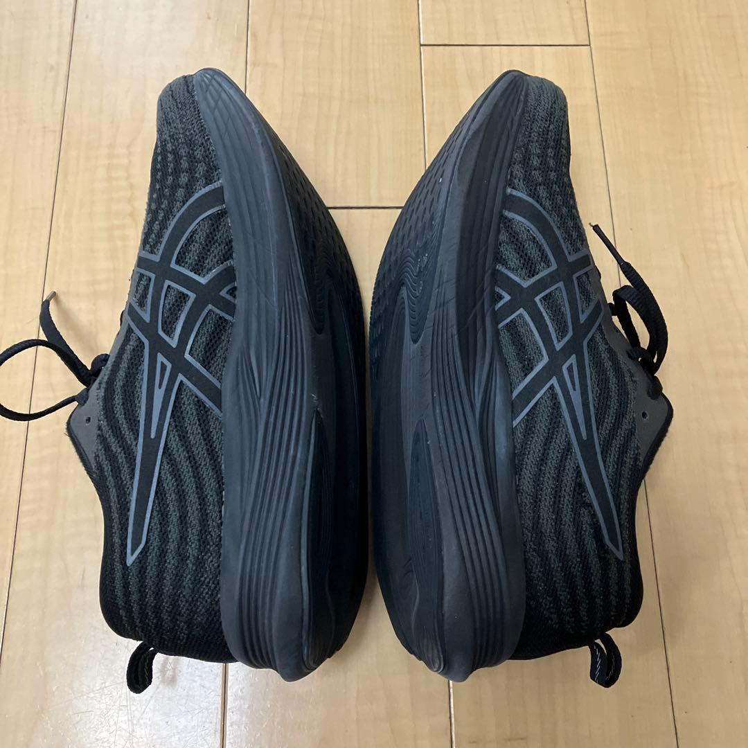 アシックス　エボライドスピード　wide ブラック　25.5cm