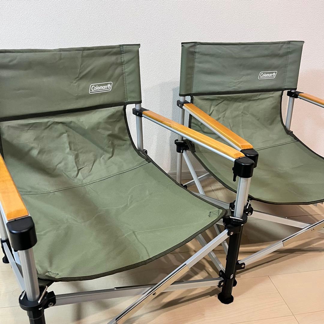 コールマン 2way キャプテンチェア アウトドアチェア 2脚セット