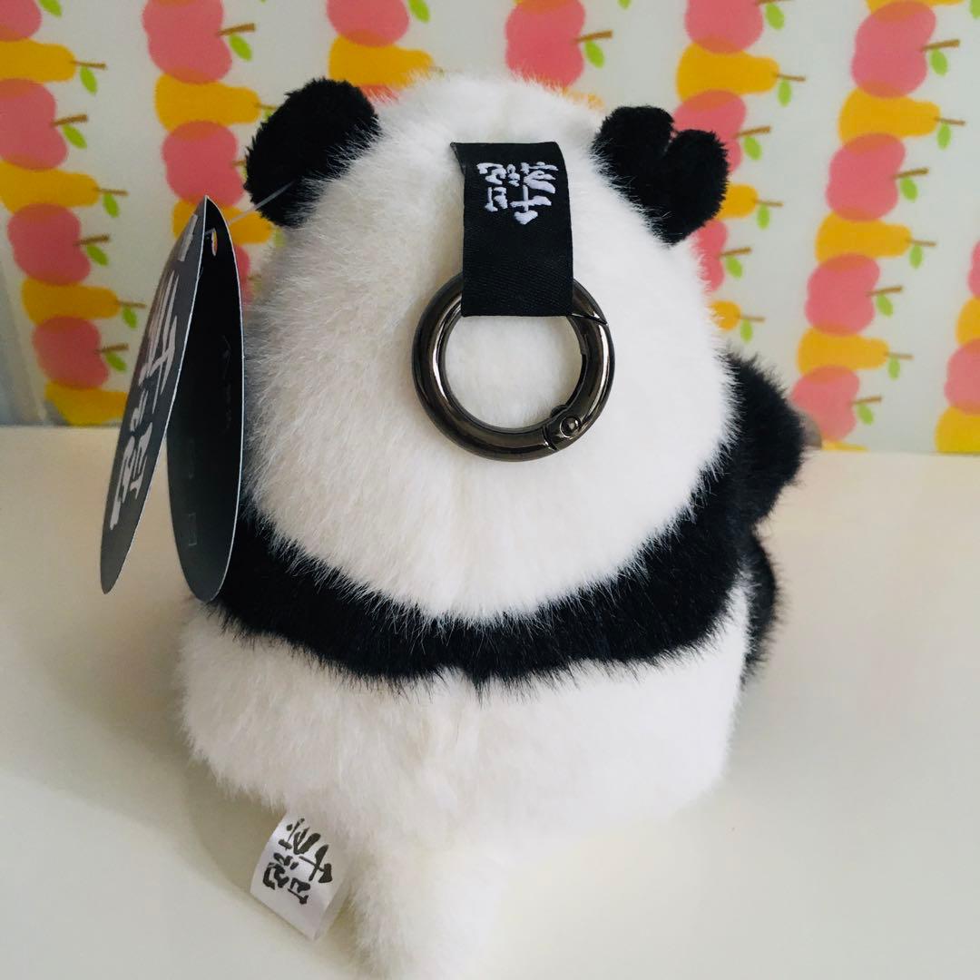 中国パンダ、チーザイ&アーバオ＊大きなマスコット2つセット