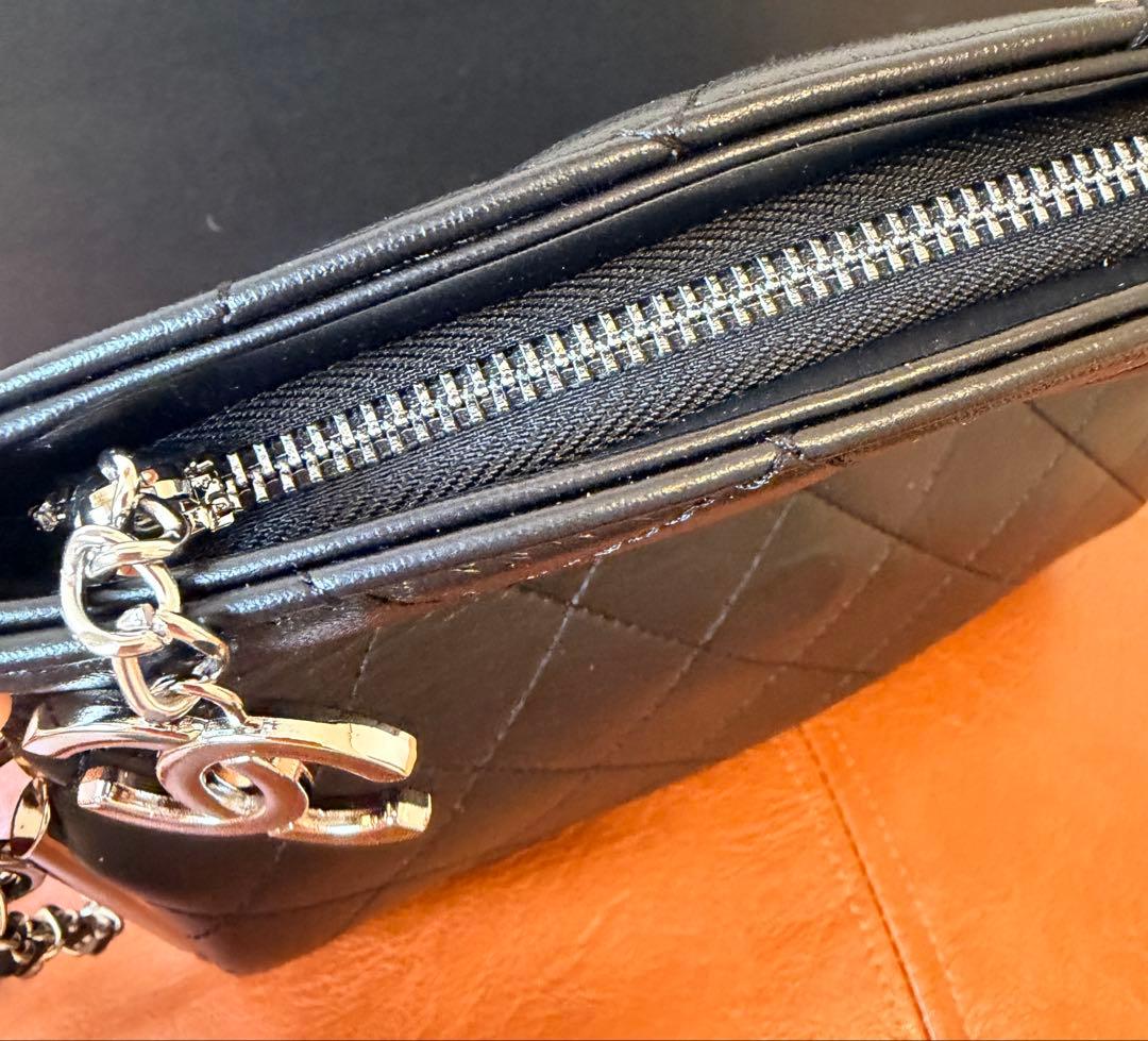 【入手困難・1点限り】キルティング チェーンバッグ ブラック希少ノベルティ 美品