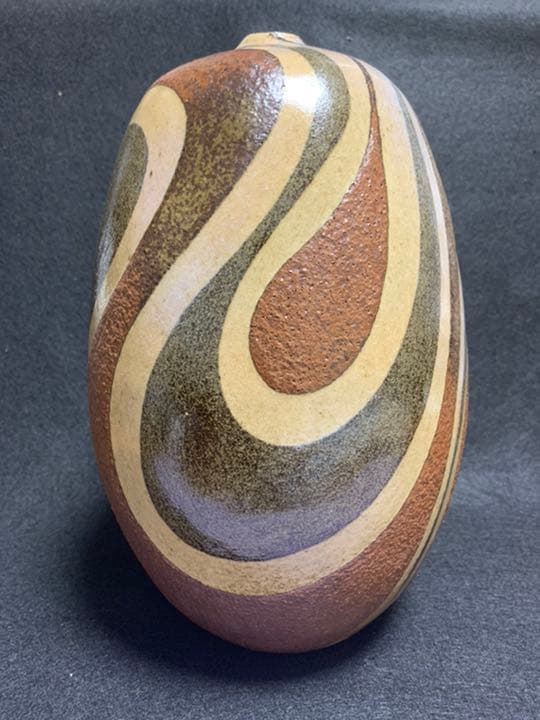 中島卓　象嵌壺　飛鳥窯