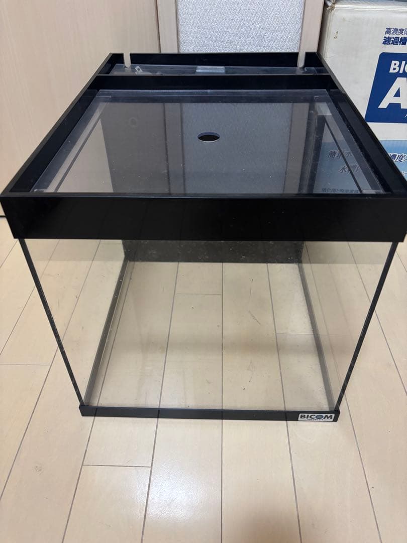 最終値下げ　新品・未使用＝BICOM　ARK バイコムオールインワン水槽