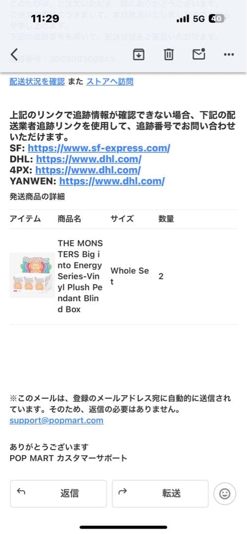 【正規未開封品】Labubu Big into Energy