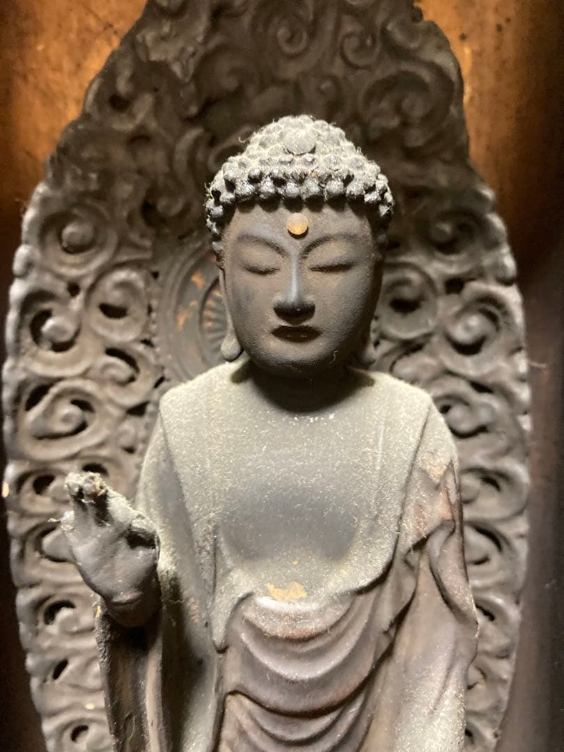 古美術仏像　厨子　美術骨董　アンティーク