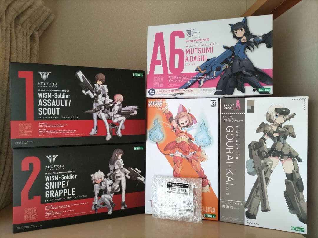 未組立 メガミデバイス アリスギア フレームアームズ・ガール コトブキヤ プラモ