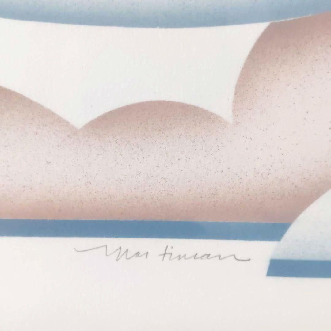 【美品】エディションナンバー入り綺麗な白鳥のリトグラフ