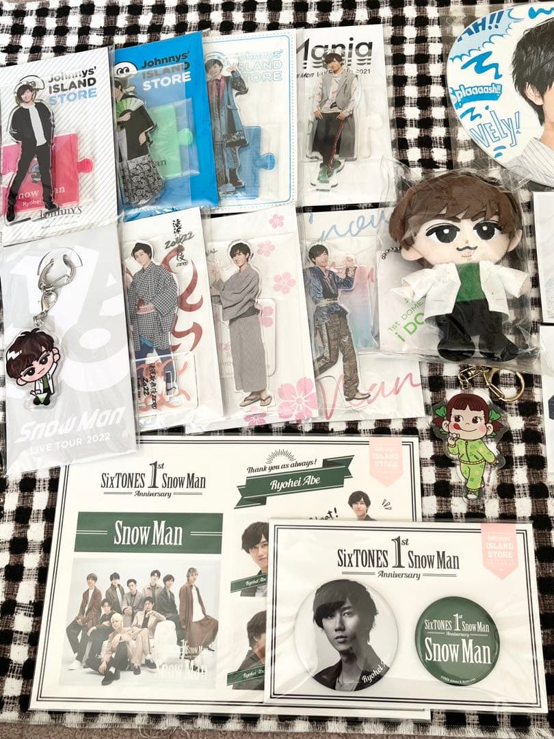 Man 阿部亮平　アクスタ、すのチルチルぬい、ちびぬい　まとめ売り