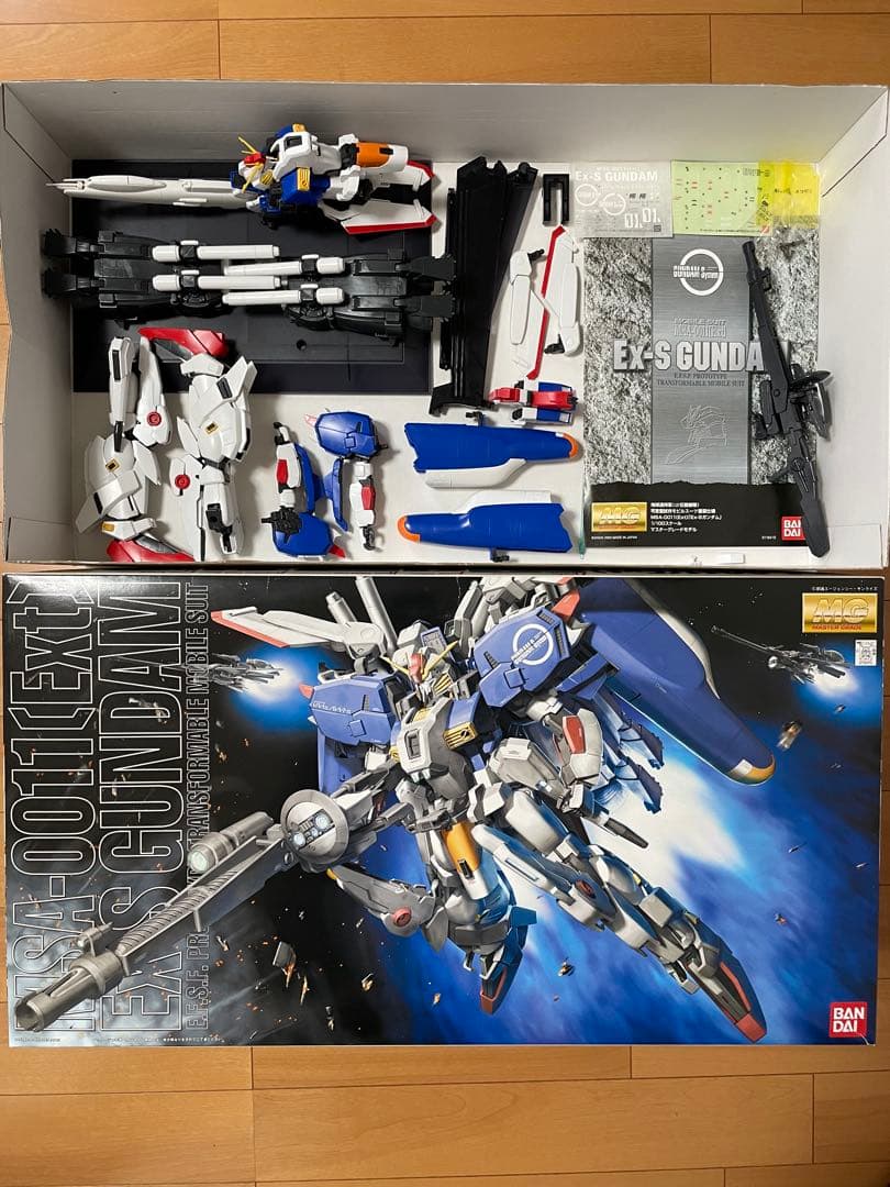 Y*T様 MG 1/100 Ex-Sガンダム 組立品 箱付き ガンプラ