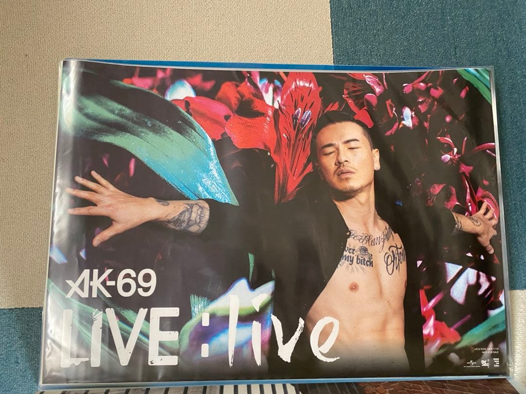 【希少品】 AK-69 A2ポスター 10枚セット