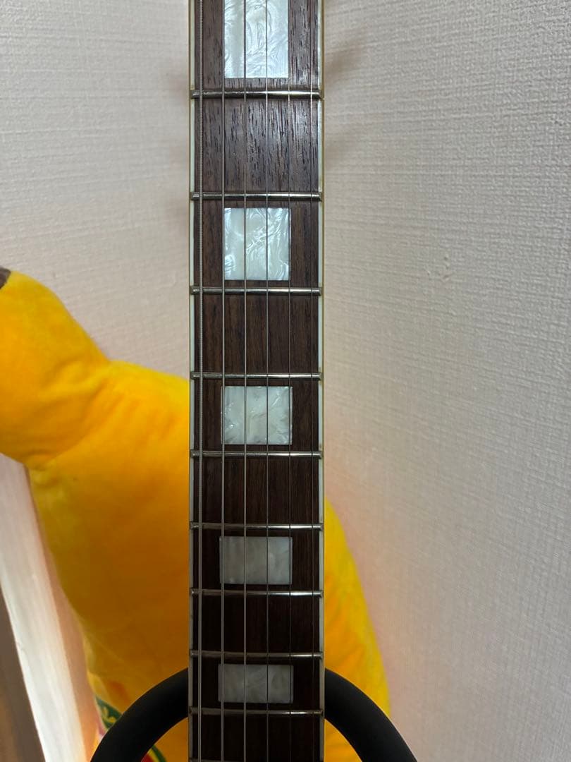 Burny レスポールカスタム　白