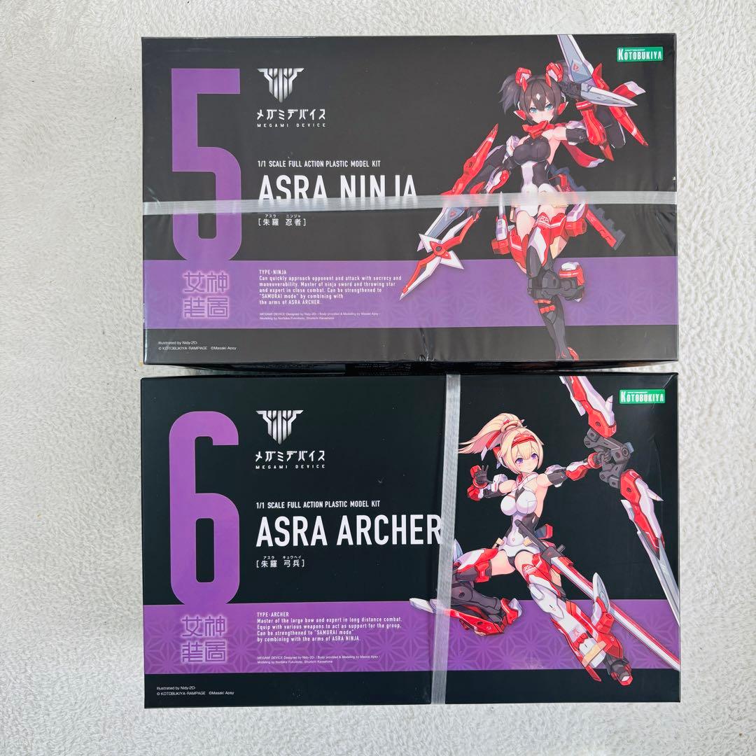 メガミデバイス 朱羅ASRA 弓兵ARCHER & 忍者NINJA 2体セット