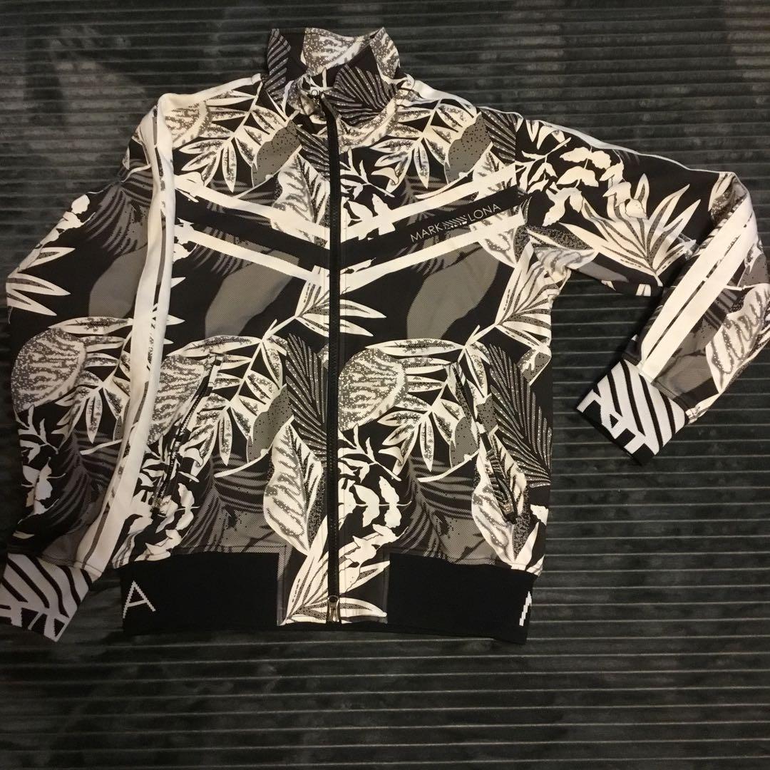 木村拓哉さん着用 マークアンドロナ ボタニカル柄ジャージブルゾン