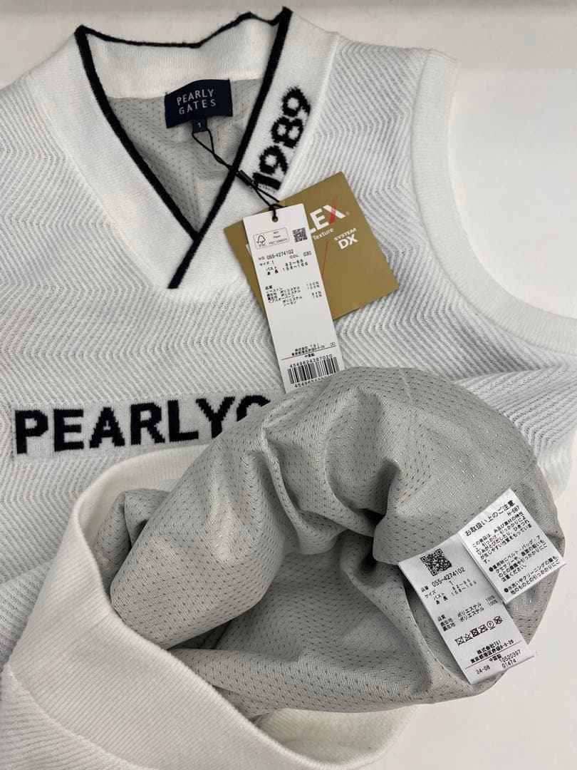 PEARLY GATES ホワイト セーター 1