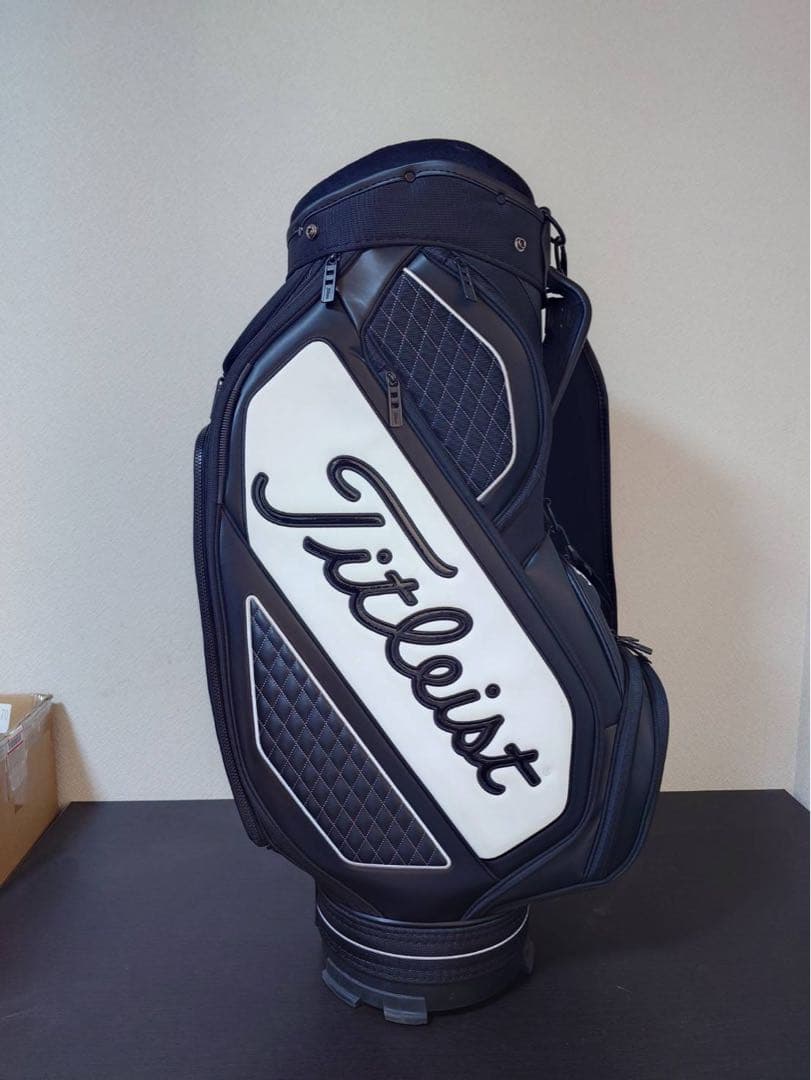 Titleist タイトリスト 9.0型 キャディバック (BK×WH)